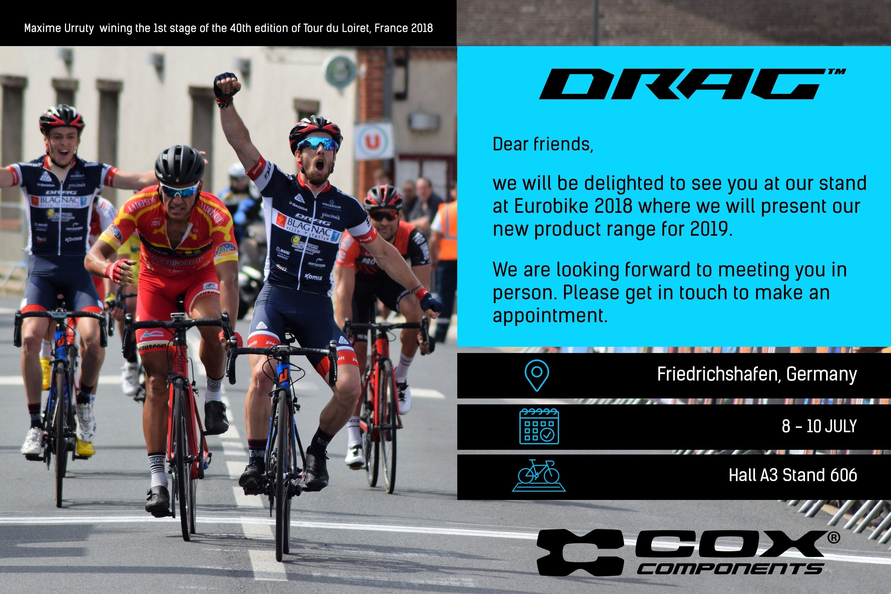 DRAG at Eurobike 2018
