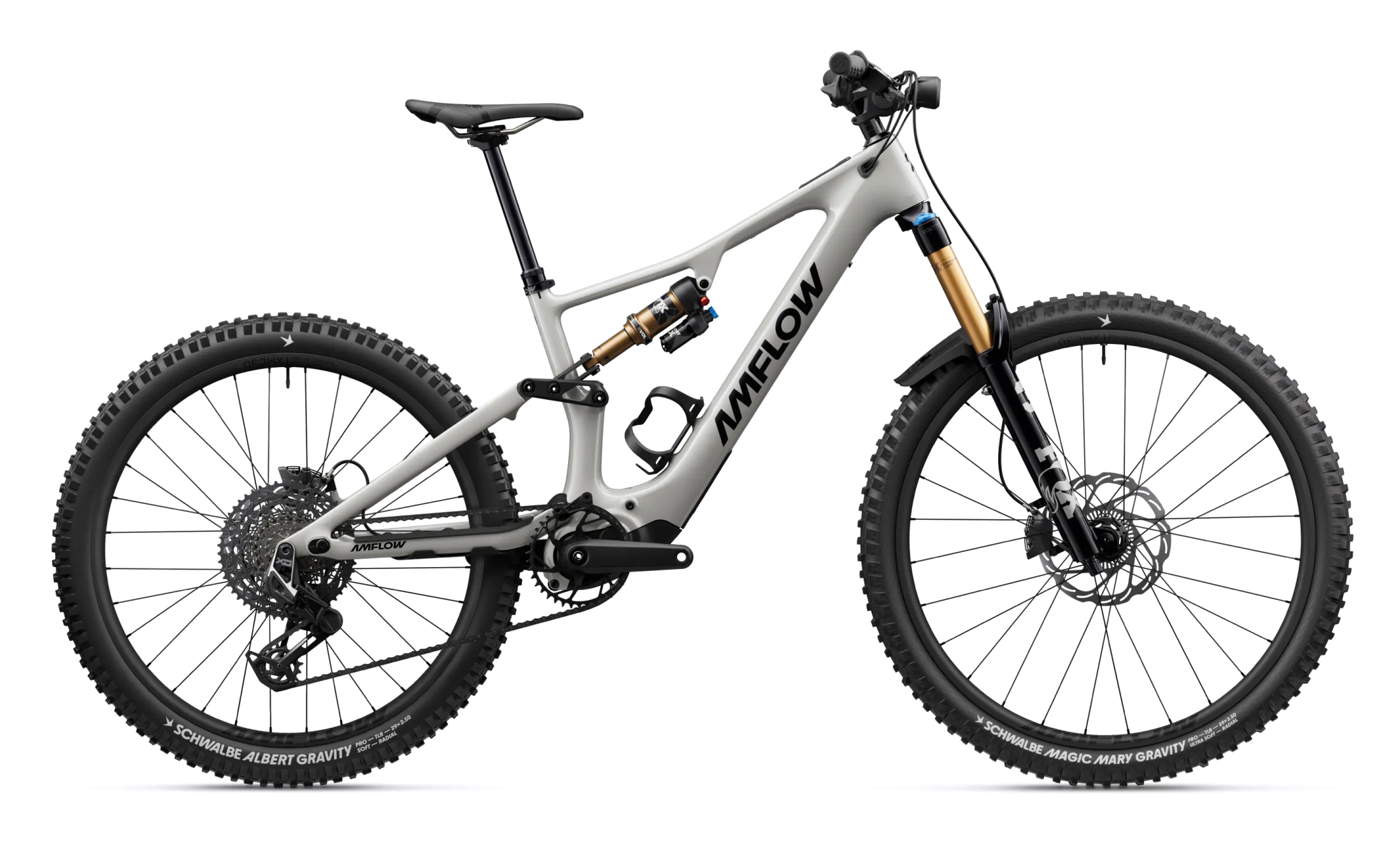 27.5/29" Amflow PX Carbon Pro XL сив черен