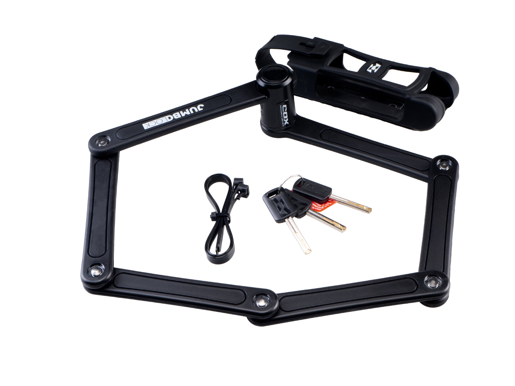 Folding padlock COX Jumbo 2.0 Lock 7x850 key