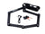 Folding padlock COX Jumbo 2.0 Lock 7x850 key