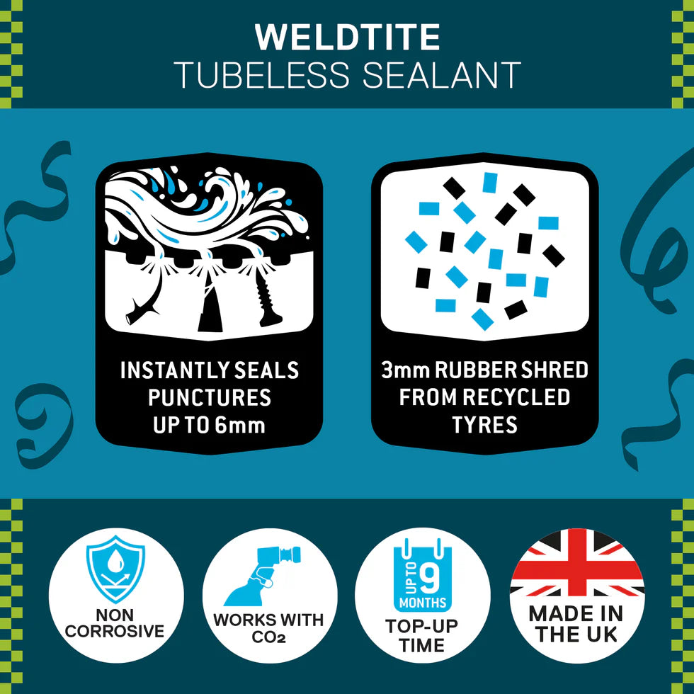 Weldtite Tubeless Sealant Tire Latex 240 ml - 6