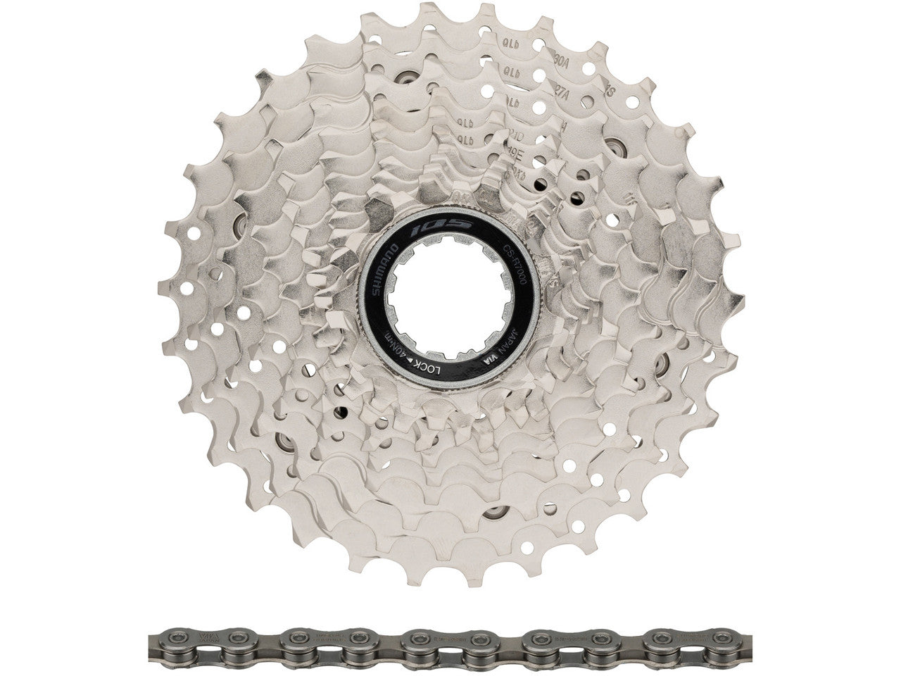 Groupset SH 105 R7000 2x11 Rim Brake 52/36-172 11/28 - 7