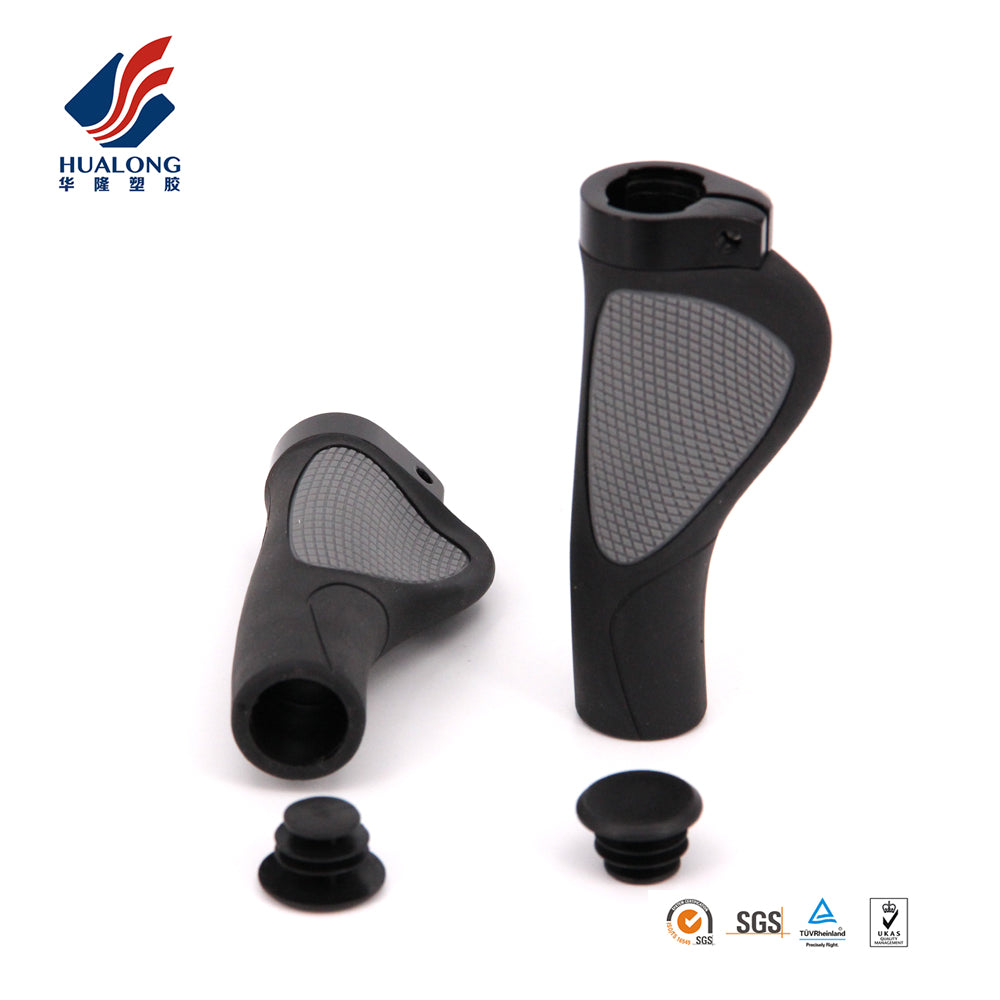 Mânere RideFIT HL-G302 135mm negre gri ergonomice