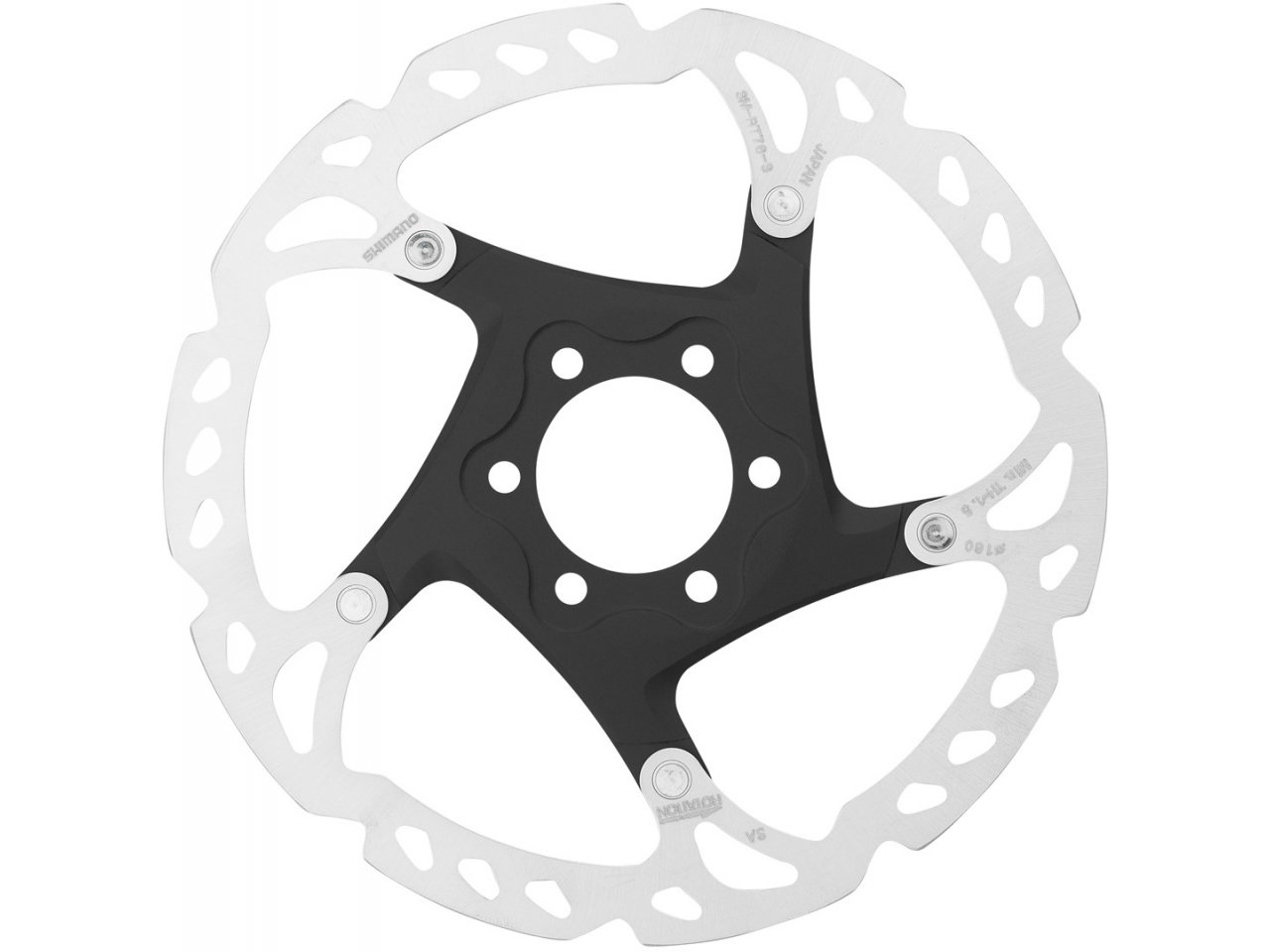 Disc Rotor Shimano XT SM-RT76 cu 6 șuruburi - 5