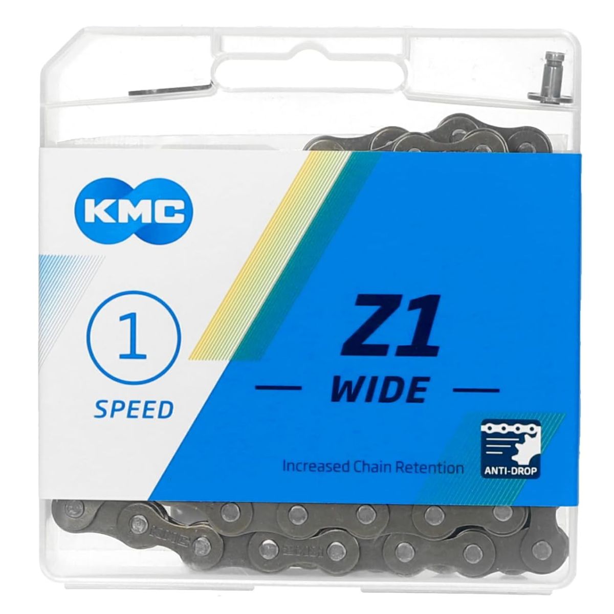 Верига KMC Z1-W 1с 11808 BMX/Fixie кафяв ролка