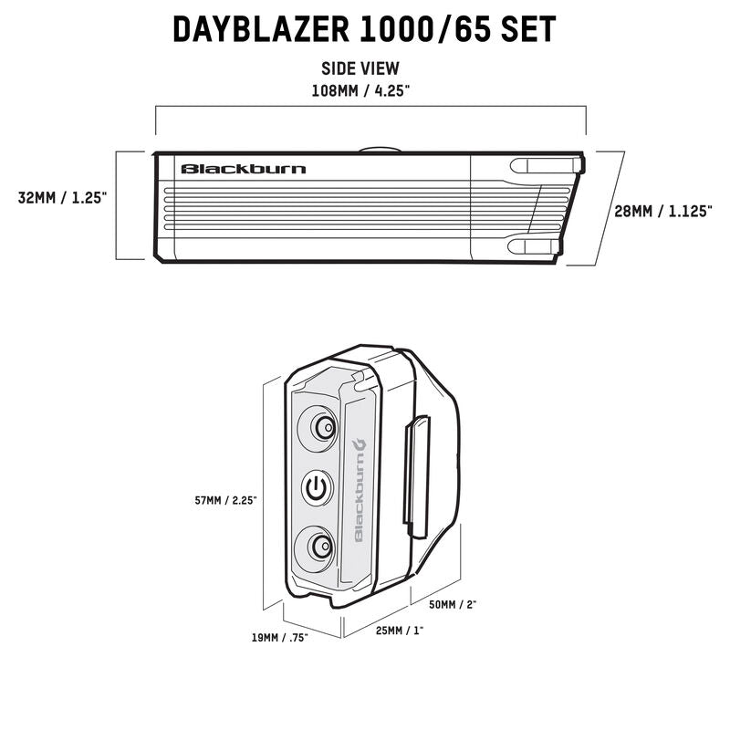 Фар+стоп Blackburn Dayblazer 1000/Dayblazer 65 - 7
