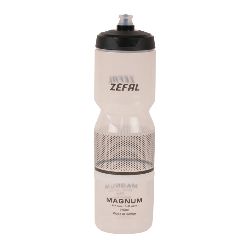 Bidon Zefal Magnum 973 мл transparent, negru